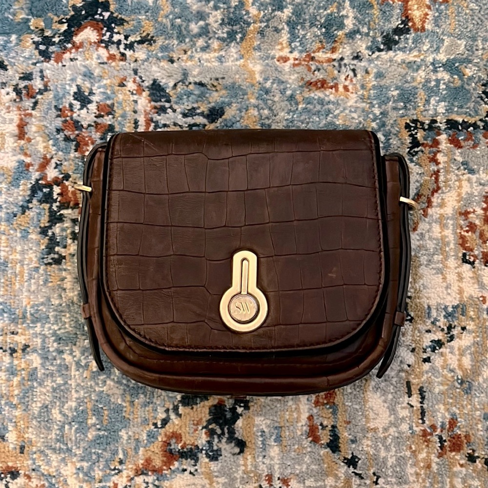 Stuart Weitzman Leather Crossbody Purse